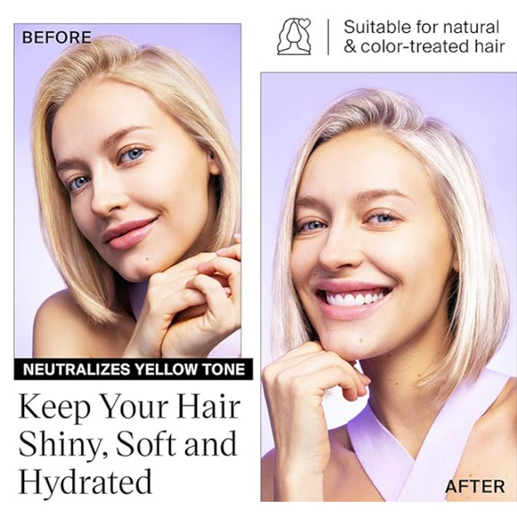 Eva NYC Tone It Down BLONDE Leave In Cream w/Wild Cherry Bark Neutralize 5.4 oz - Picture 4 of 7